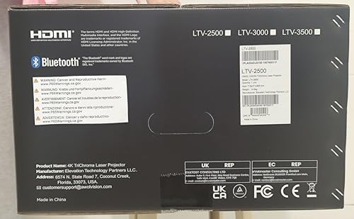 AWOL Vision LTV-2500 4K UST Projector – Dolby Vision & Atmos
