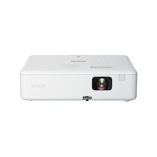 Epson CO-W01 WXGA Data Projector, 3,000 ANSI Lumens, 3LCD, Portable Business & Home Presentation Projector – Black