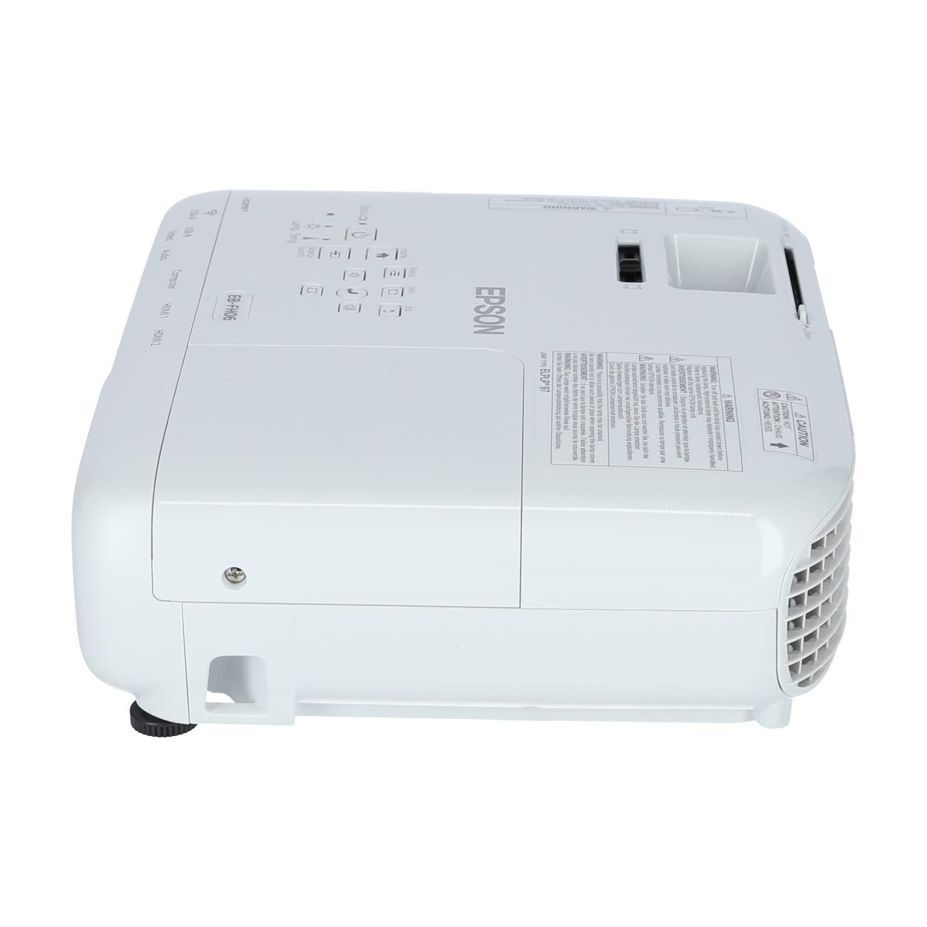 Epson EB-FH06 Full HD 1080p Projector, 3LCD, 3,500 Lumens, 332-Inch Display, Long-Life Lamp, Home Cinema Projector – White