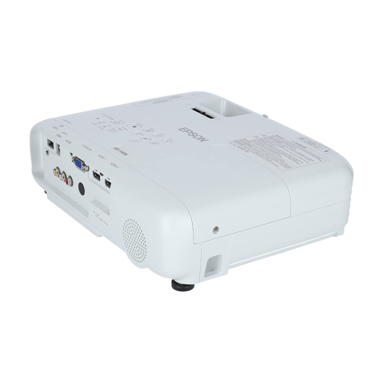 Epson EB-FH06 Full HD 1080p Projector, 3LCD, 3,500 Lumens, 332-Inch Display, Long-Life Lamp, Home Cinema Projector – White