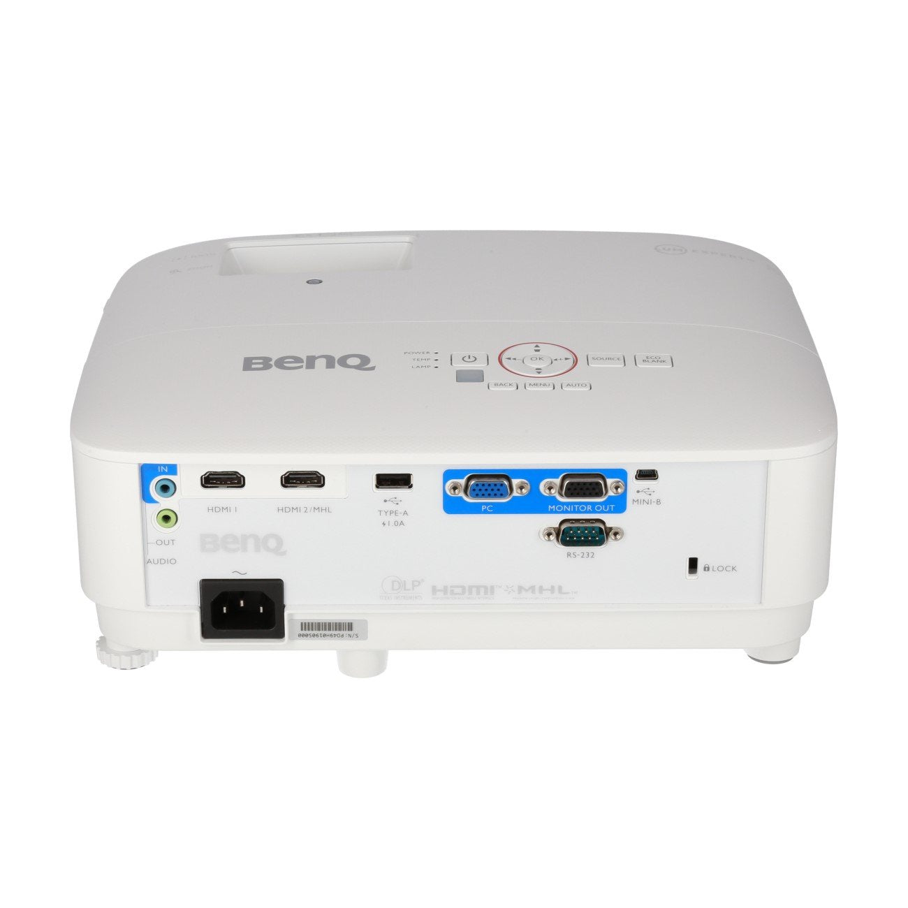 BenQ TH671ST 1080p Short Throw Gaming Projector | 3000 Lumens, Low Input Lag, Built-in 5W Speaker