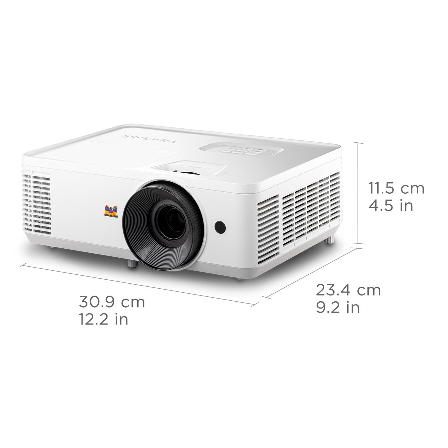 ViewSonic PA700X XGA Projector | 4500 Lumens, 60Hz, 1.1x Optical Zoom, HDMI/VGA/USB, Professional Office & Classroom Projector