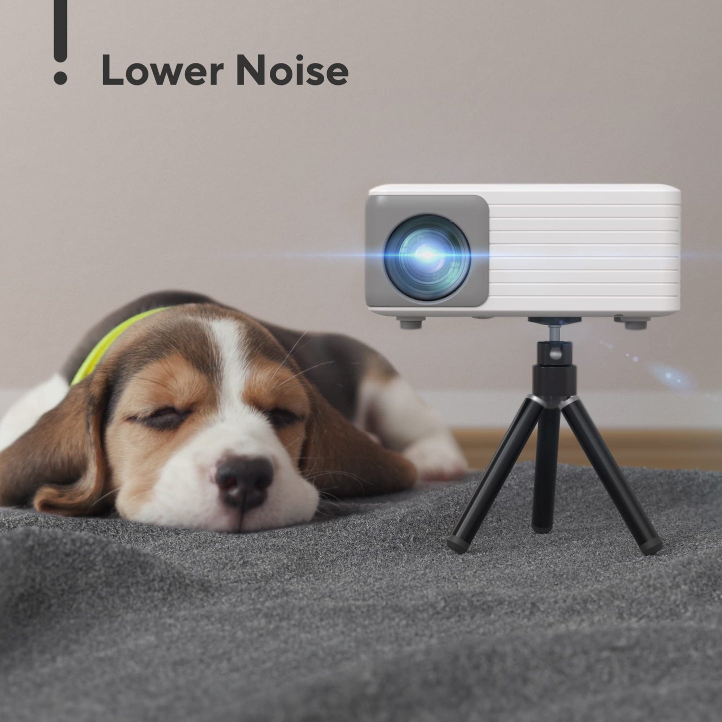 AKIYO O1 Projector | ±50° Keystone, iOS/Android/TV Stick/HDMI/USB/Console Compatible