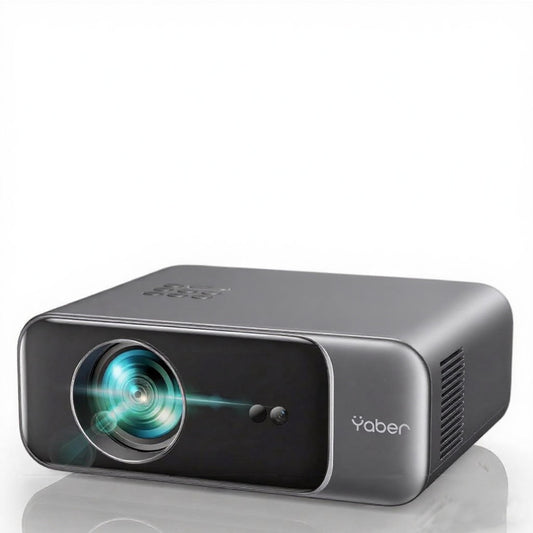 YABER Pro V9 Projector | 4K Supported, 6D Keystone, Home Cinema for Bedroom