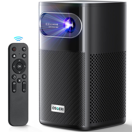 Osoeri 4K Smart Projector – Indoor & Outdoor Cinema, Auto Focus, Bluetooth