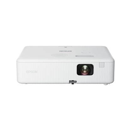 Epson CO-W01 WXGA Data Projector, 3,000 ANSI Lumens, 3LCD, Portable Business & Home Presentation Projector – Black