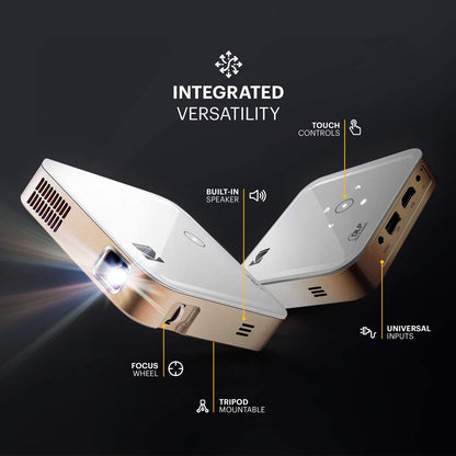 KODAK Luma 350 Portable Smart Projector | Ultra HD, Android 6.0, Wi-Fi & Bluetooth, Screen Mirroring, Up to 200" Display