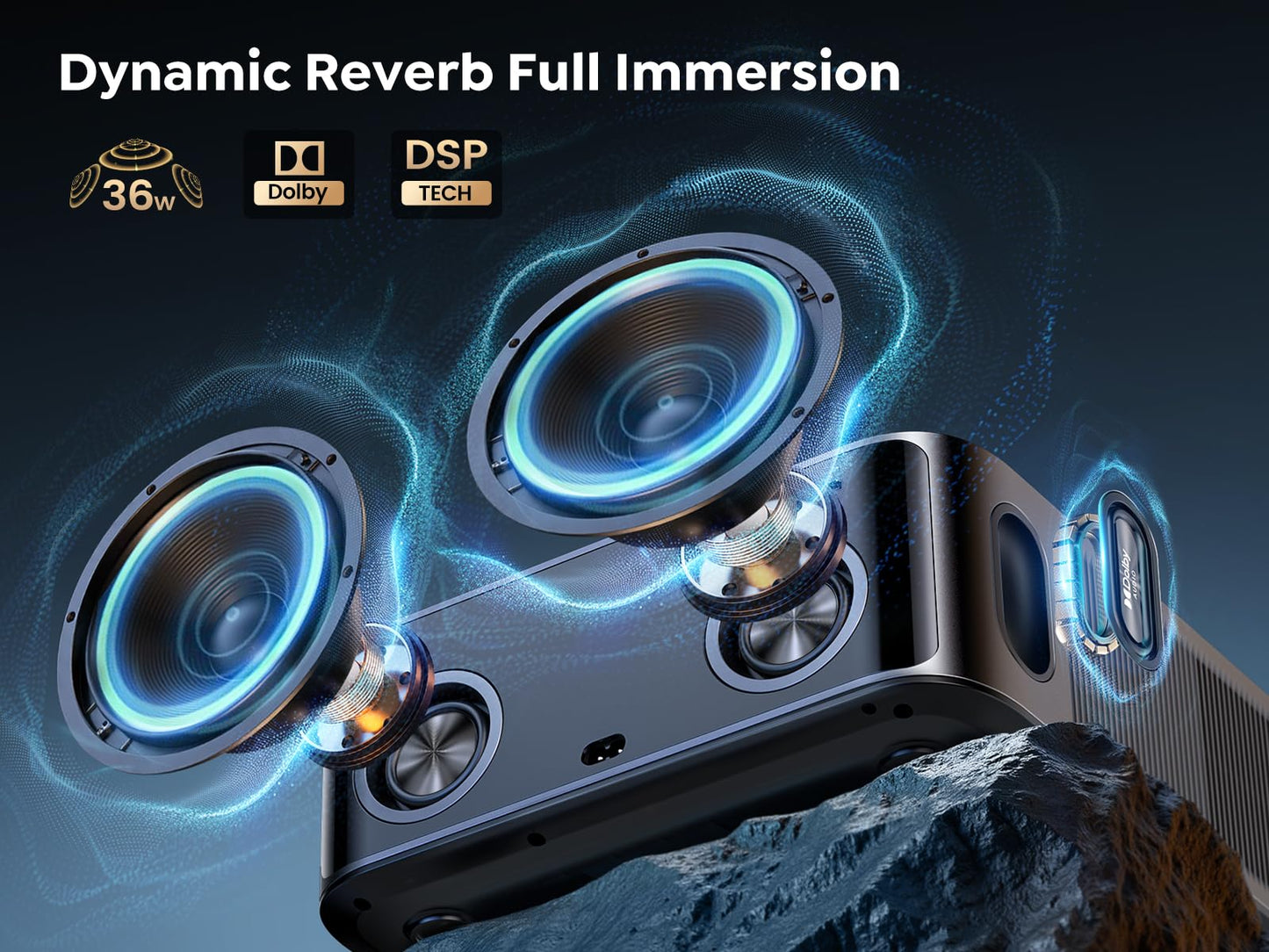 TOPTRO X9 Smart Projector – 1080P FHD, 4K Support, Netflix & Google TV, Dolby Audio