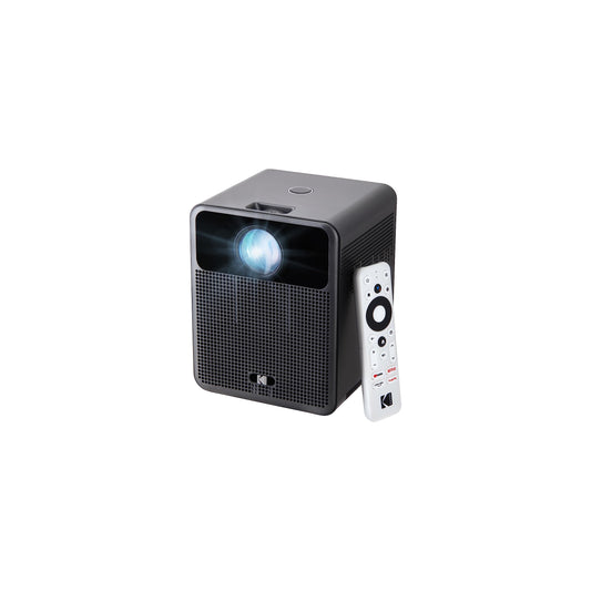 KODAK FLIK HD10 Smart Projector | 1080P Full HD Android TV, Google Assistant, Bluetooth & Dual Speakers