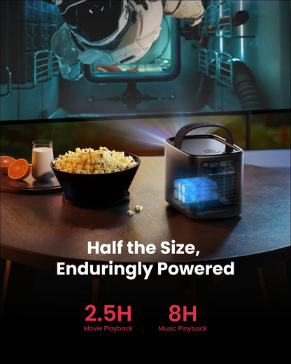 NEBULA Mars 3 Air 1080P Mini Projector – Home & Outdoor Cinema, Google TV