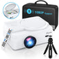 Dxyiitoo Full HD Projector – Portable Home Theater, Bluetooth, DVD Included