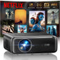 WiMiUS P62 PRO Projector | Auto Focus & Keystone, WiFi 6 & Bluetooth, Portable Home Cinema
